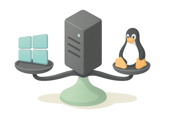 انتخاب بهترین سیستم‌عامل سرور